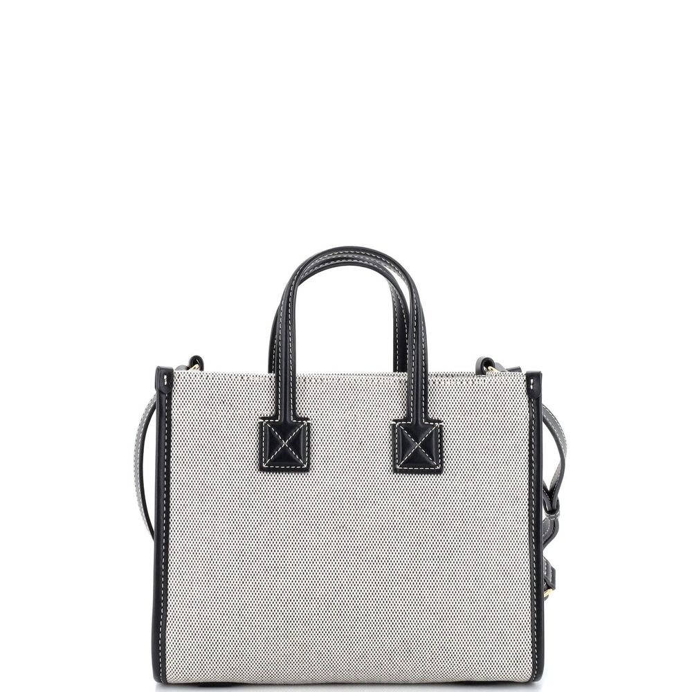 Burberry Freya Shopping Tote Canvas #88034B10B - Picture 3 of 6